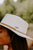 Wren Flat Brim Hat - Off White