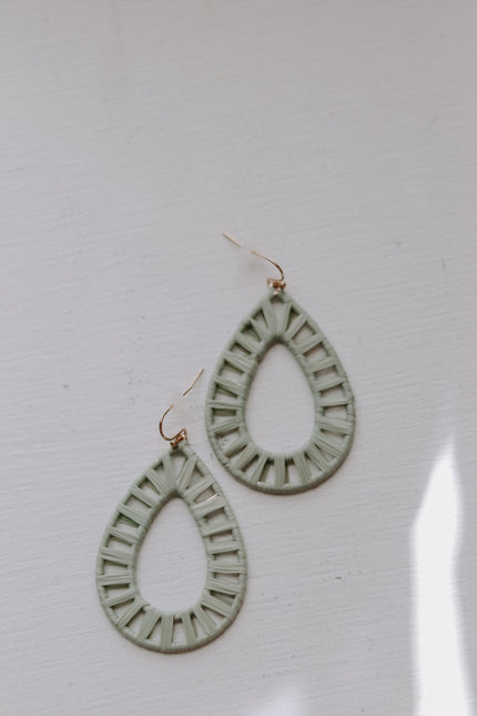 Wicker Chic Earrings