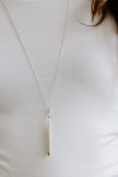 Silver Cascade Necklace