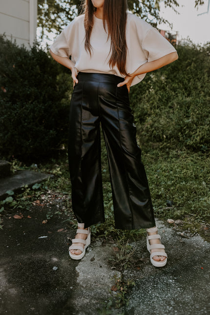 Sparkle Wide Leg Pant