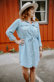 Chic Chambray Dress