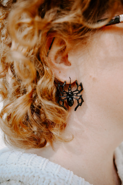 Black Widow Earrings