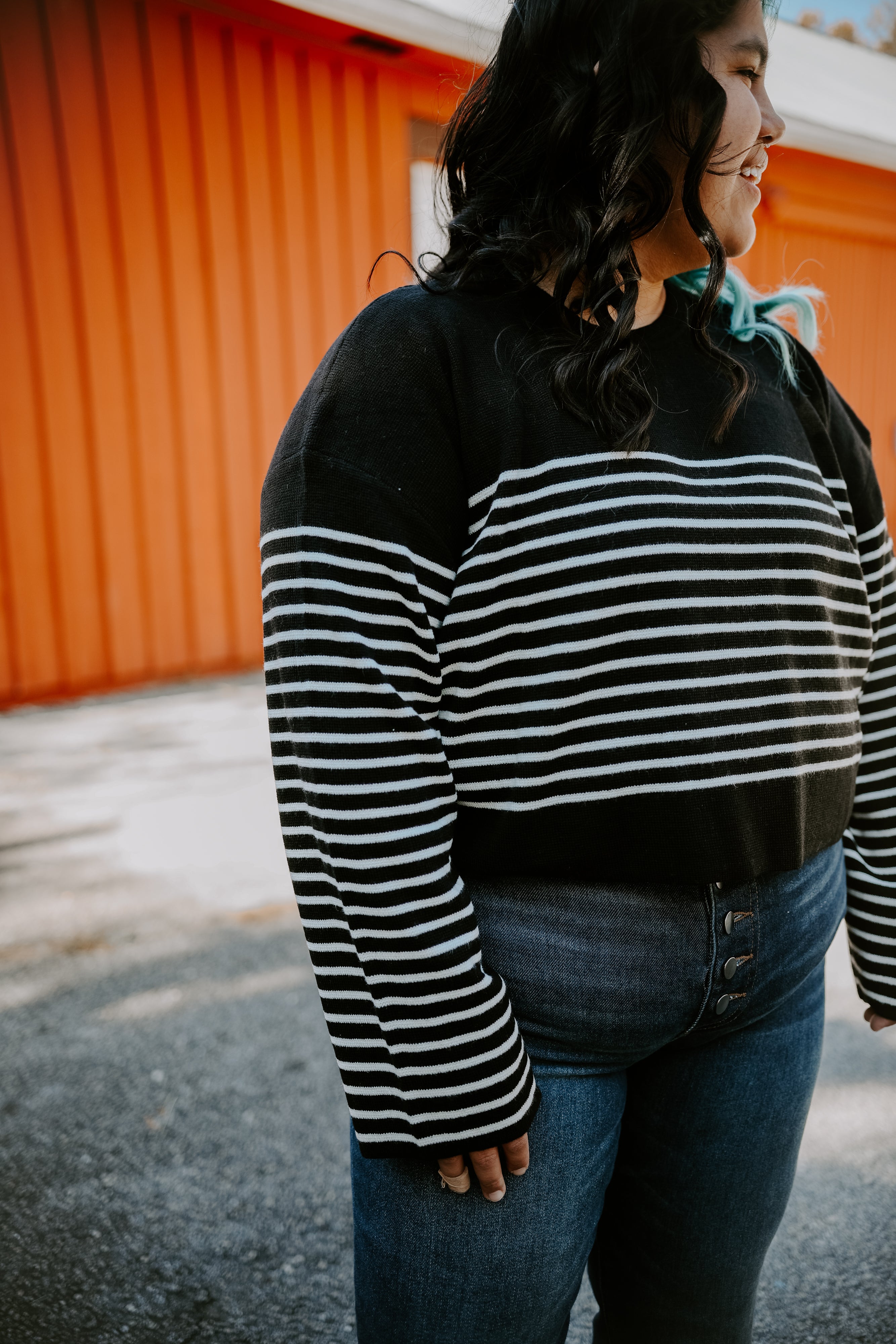 Striped Delight Sweater