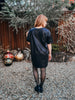 Snake and Faux Shift Dress