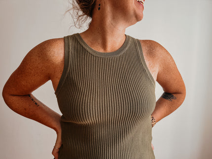 Cora Ribbed Tank