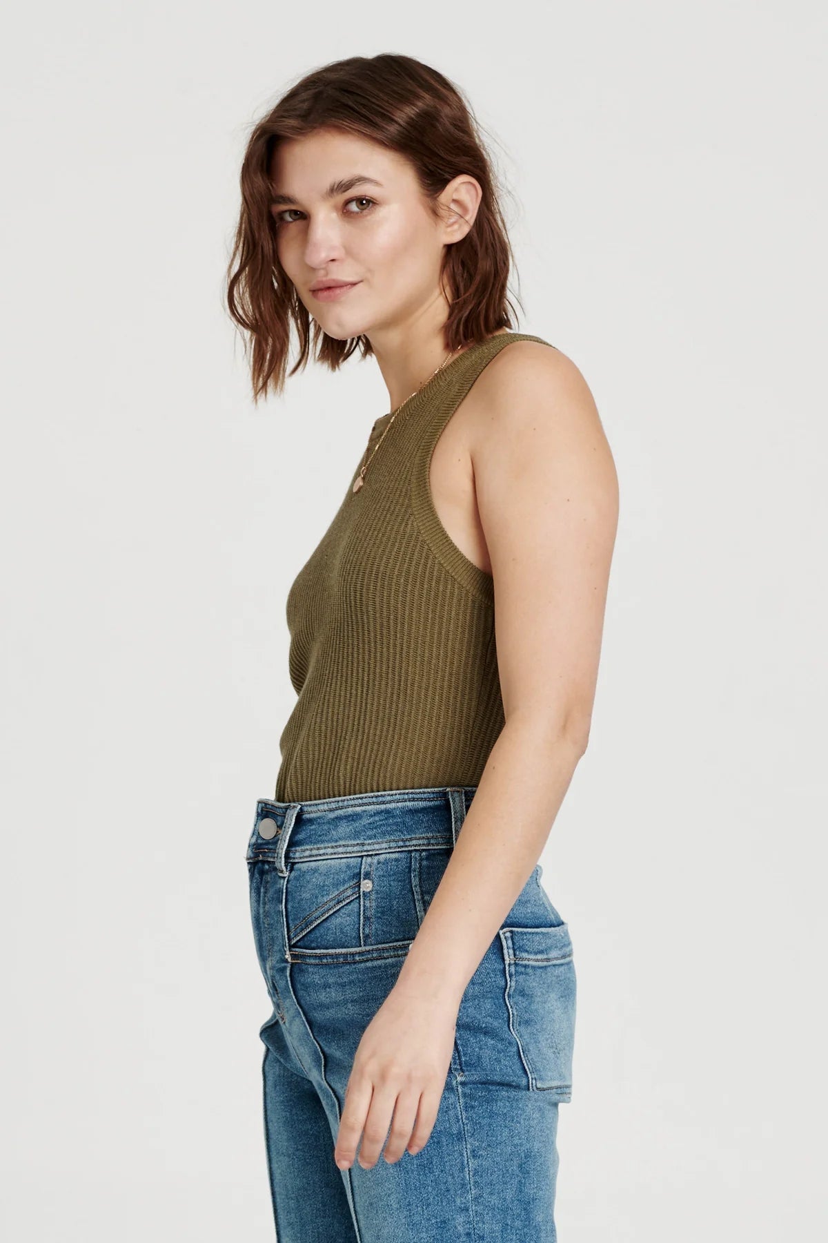 Cora Ribbed Tank