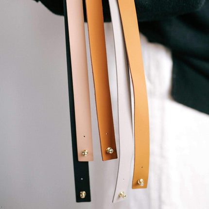 Removable Leather Hat Band