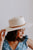 Wren Flat Brim Hat - Off White