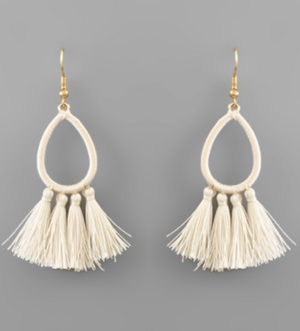 A Frayed Knot Earrings