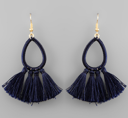 A Frayed Knot Earrings