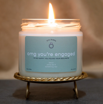 OMG You're Engaged Candles