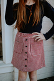 Mini Hot Button Issue Skirt