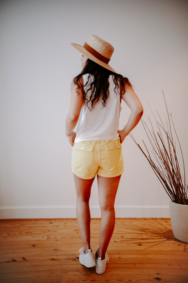Teagan Shorts (Yellow)