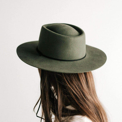 Wren Flat Brim- Green