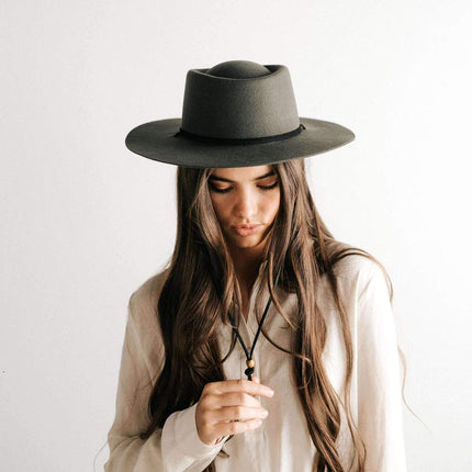 Wren Flat Brim- Green